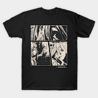 Power Gloomy Halftone Fanart Design T-Shirt